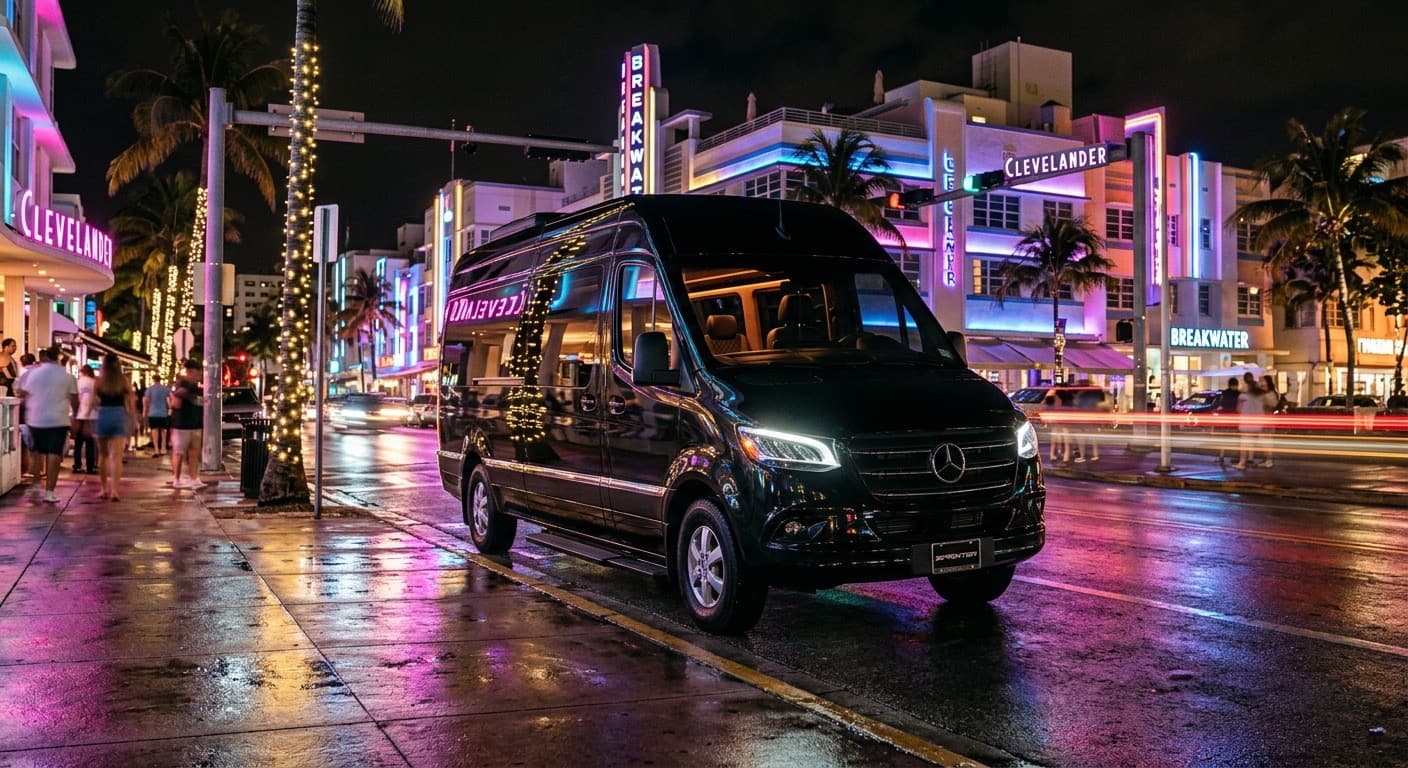 Sprinter Party Van party bus in Coral Springs